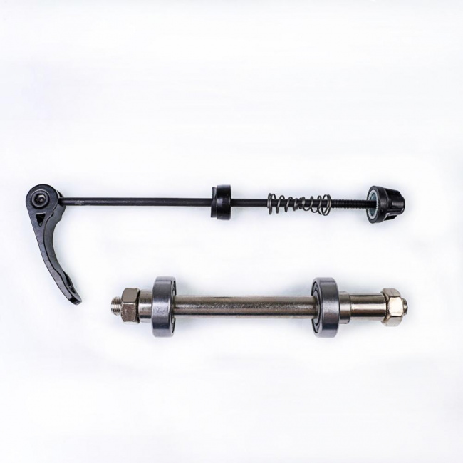 Ось задняя CK-CZ13, с эксцентриком, с промподшипником