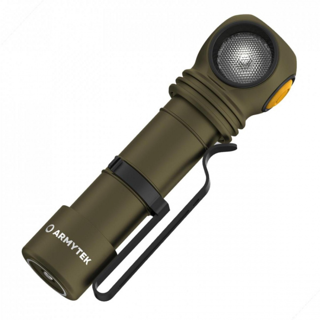 Фонарь Armytek Wizard C2 Pro Magnet USB Olive Белый