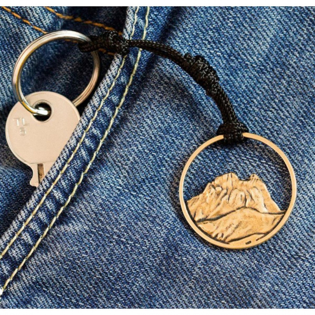 Брелок бронзовый ExJe Ушба