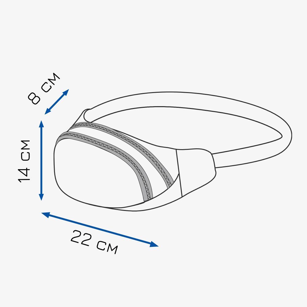 Сумка поясная МАНАРАГА