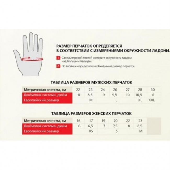 Перчатки для спортивного туризма