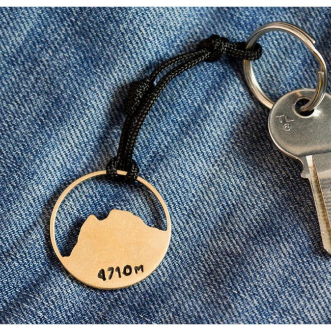 Брелок бронзовый ExJe Ушба