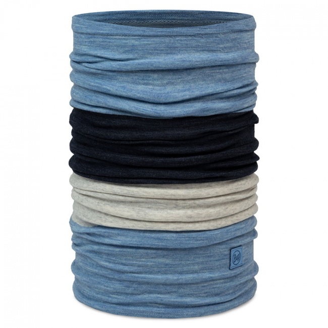 Бандана BUFF /25-26/ 132890 Merino Move Block Lake Blue