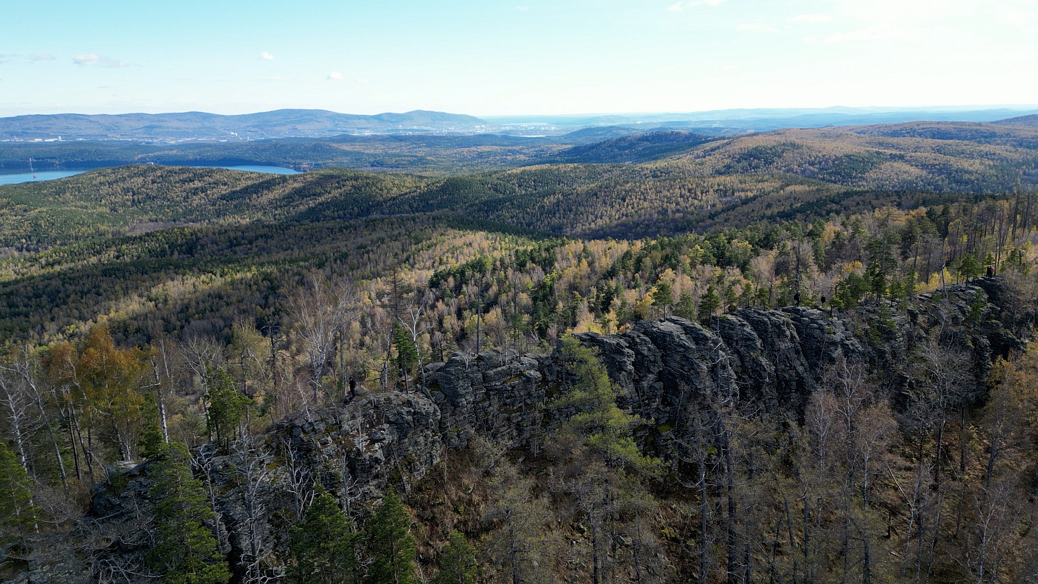 Хребет Заозерный в Челябинской области