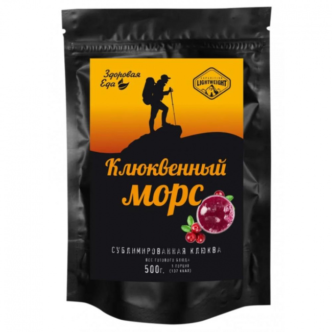 Морс клюквенный, Здоровая Еда (50 гр.)