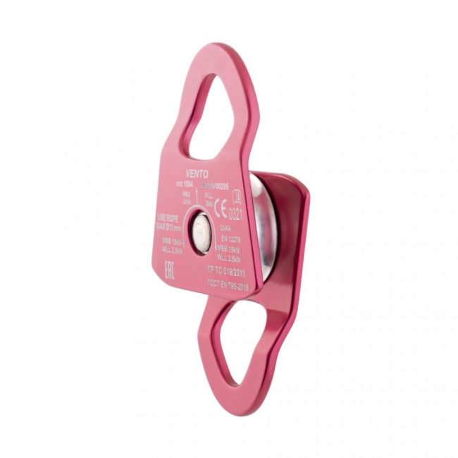 Блок-ролик Венто одинарный Соло дюраль с подшипником