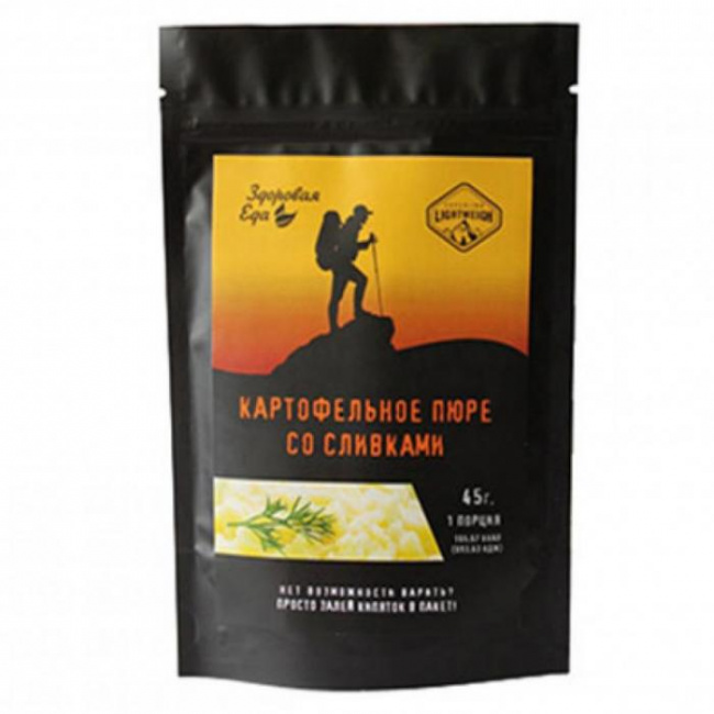 Картофельное пюре со сливками, Здоровая Еда (45 гр.)