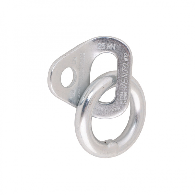 Шлямбурное ухо Венто с кольцом д.12 мм оцинковка 