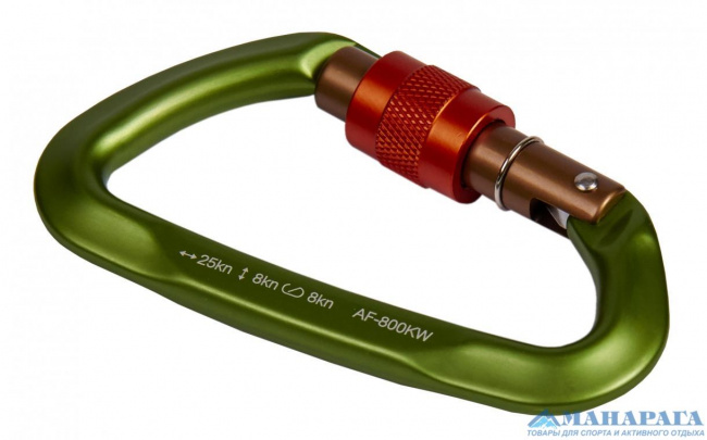 Карабин Манарага Small D-образный с муфтой