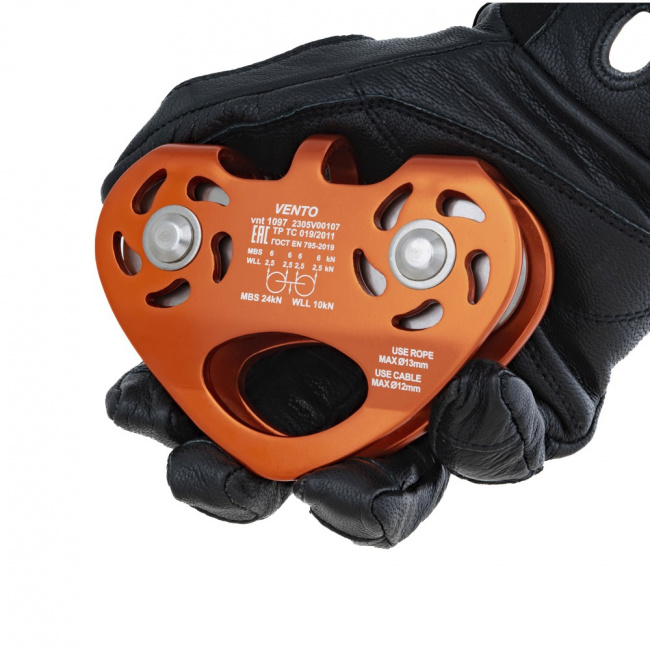 Блок-ролик Венто Tandem ( дюраль) с подшипником