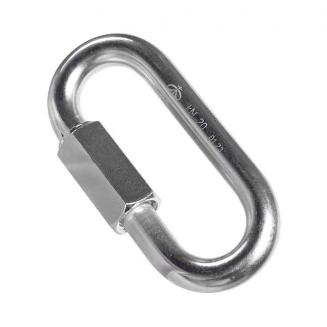 Карабин Вертикаль Rapid стальной  резьбовой д.10 мм 