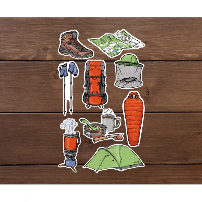 Стикерпак ExJe Пеший туризм