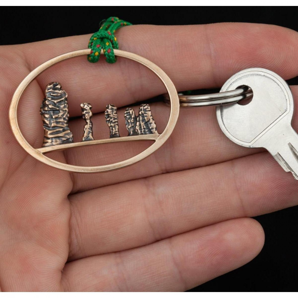 Брелок бронзовый ExJe Маньпупунер