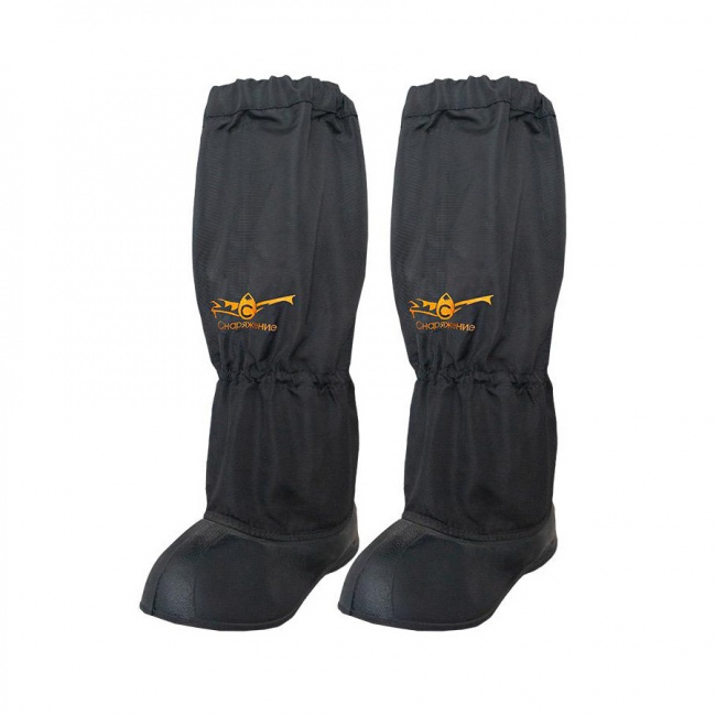 Бахилы с галошами Снаряжение (резин.) (33, черный (9169553))