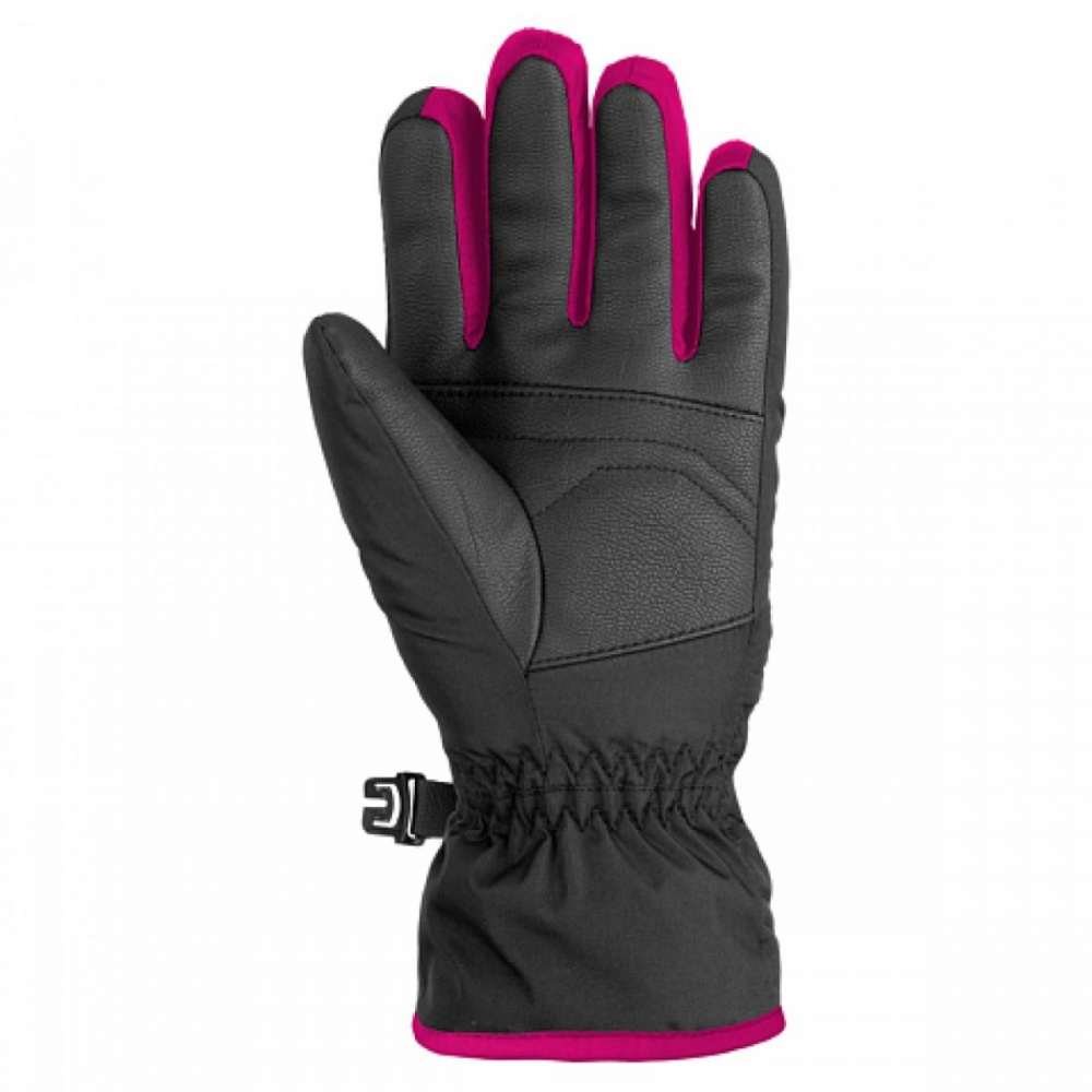 Перчатки Reusch Alan Junior (5.5, black/black/pink glo (9152695))