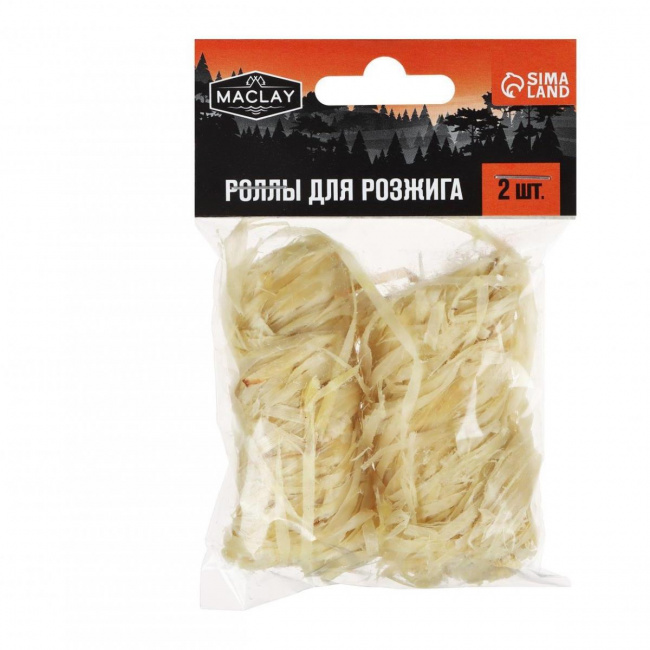 Роллы для розжига Maclay 2 шт
