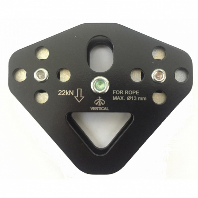 Блок-ролик Вертикаль Тандем стальной с подшипником 0412-2