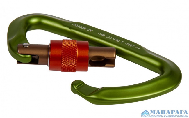 Карабин Манарага Small D-образный с муфтой