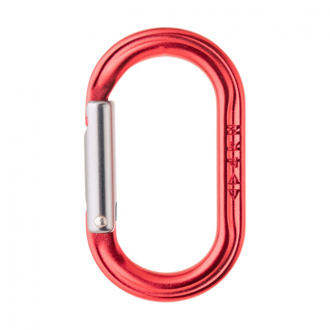 Карабин Венто вспомогательный овал (красный (9184963))