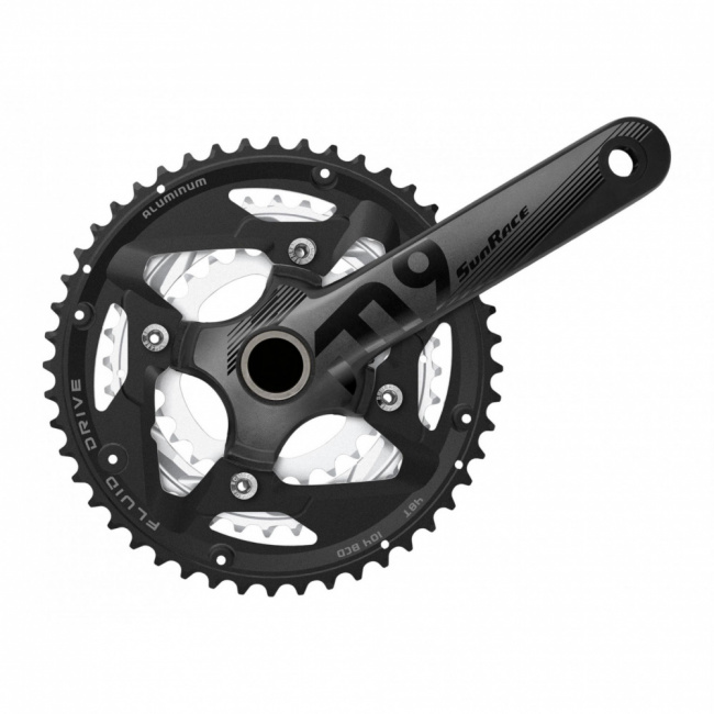 Шатуны SunRace M958 48A-36-26T 175мм с защитой