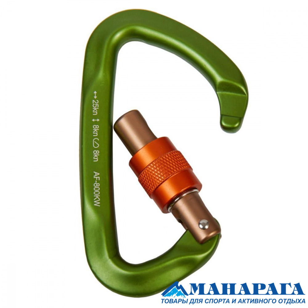 Карабин Манарага Small D-образный с муфтой