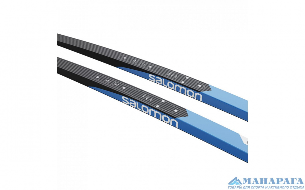 Лыжи беговые Salomon S/Max eSkin Junior + платформа PSP Лыжи беговые Salomon S/Max eSkin Junior + платформа PSP