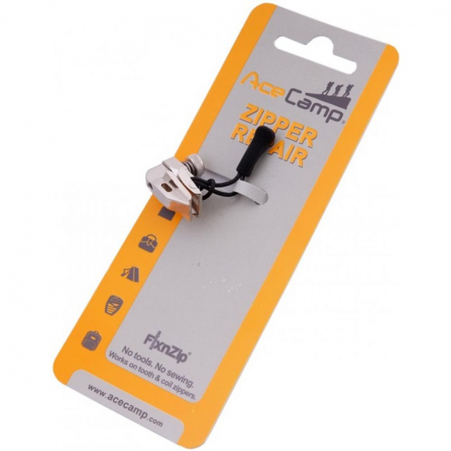 Ремнабор Ace Camp для застежек-молний Zipper Repair (малый, никелированый, серебристый (9128162))