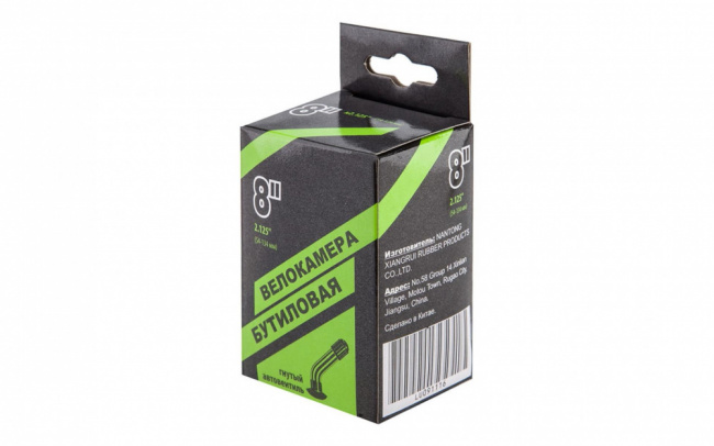 Камера 8 Nantong 8х2,125 AV гнутый вентиль