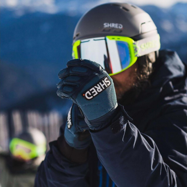 Перчатки с защитой Shred All MTN Protective D-LUX