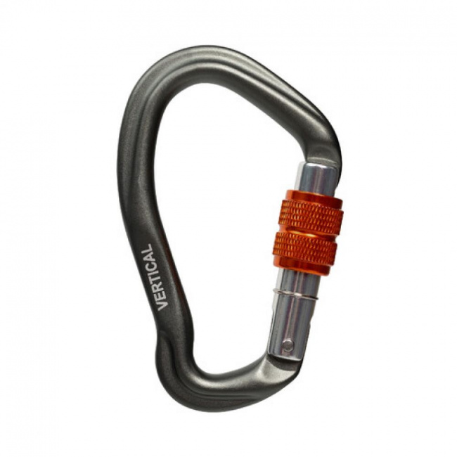 Карабин Вертикаль Gray HMS с муфтой keylock