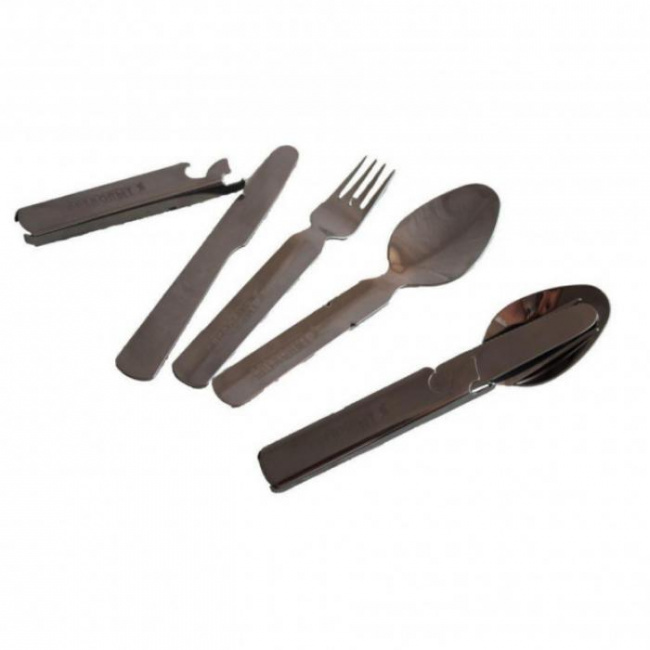 Набор столовых приборов Следопыт в металл. чехле 
