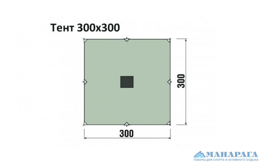 Тент RockLand 300x300