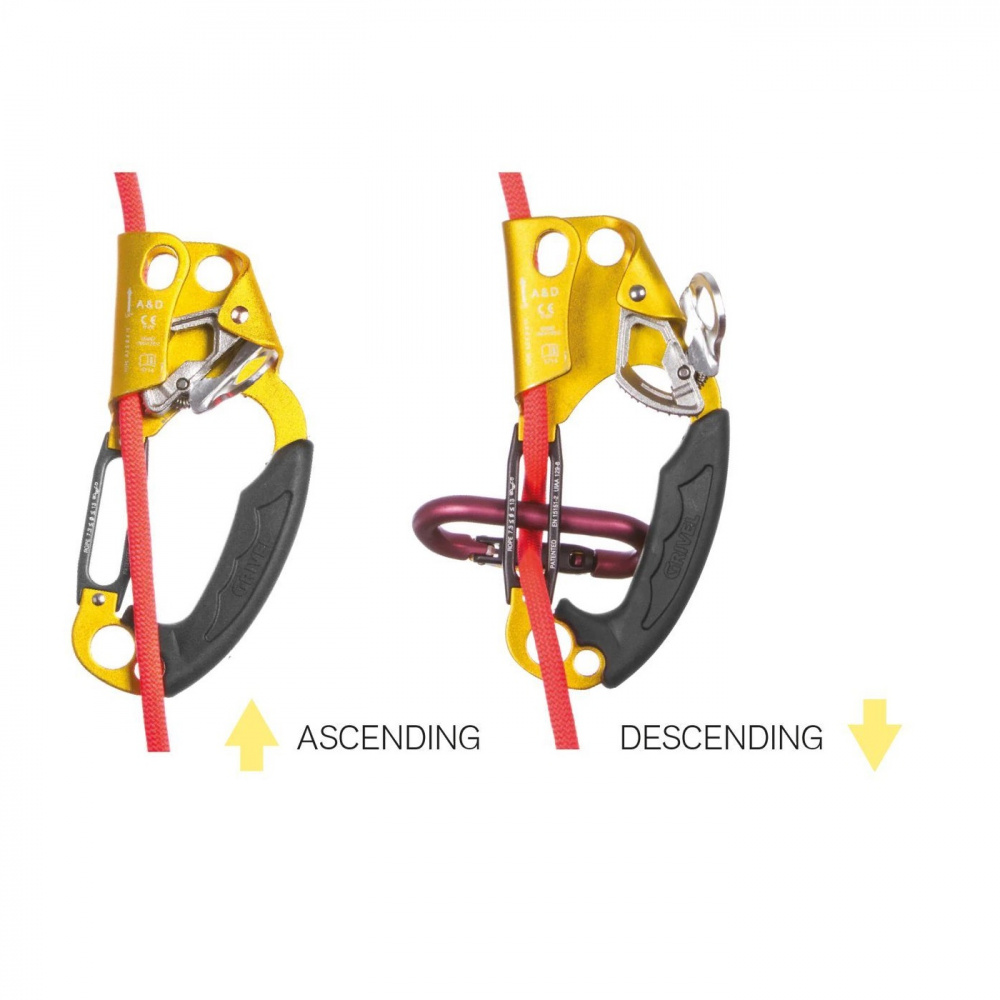 Зажим ручной Grivel Жумар Ascender Descender