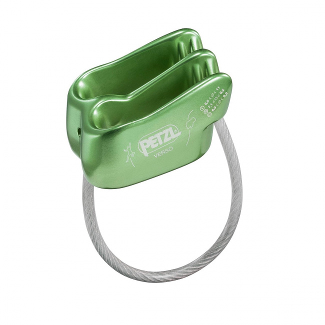 Страховочно-спусковое устройство PETZL Verso (green (9128194))