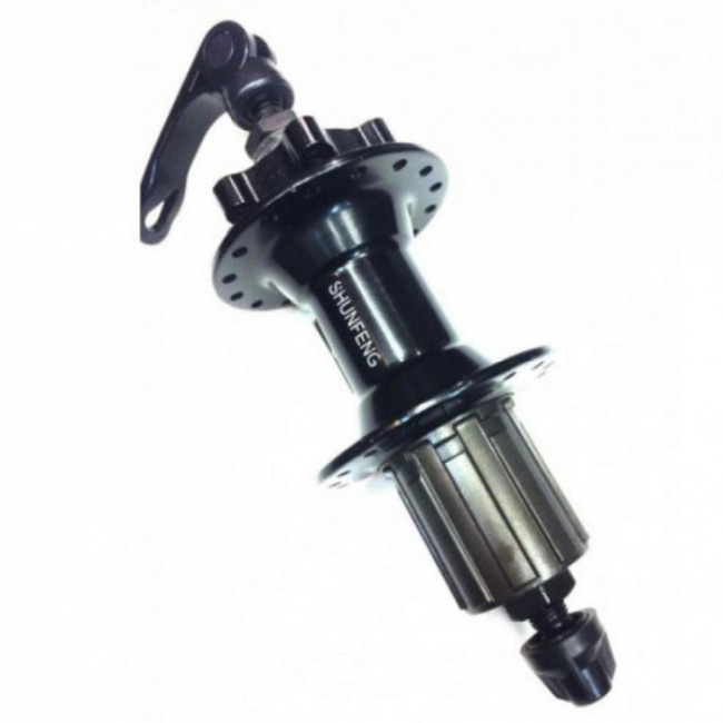 Втулка задняя МТБ SF A-262R под дисковый тормоз 32 спиц.