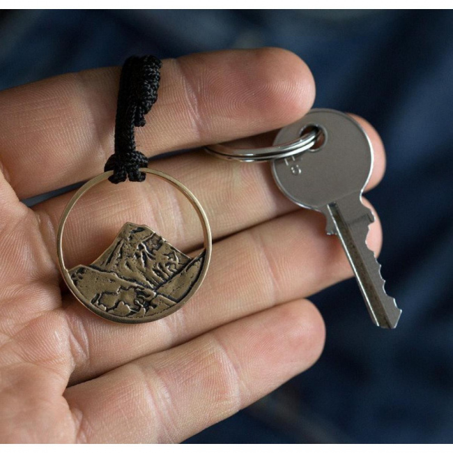 Брелок бронзовый ExJe Эверест