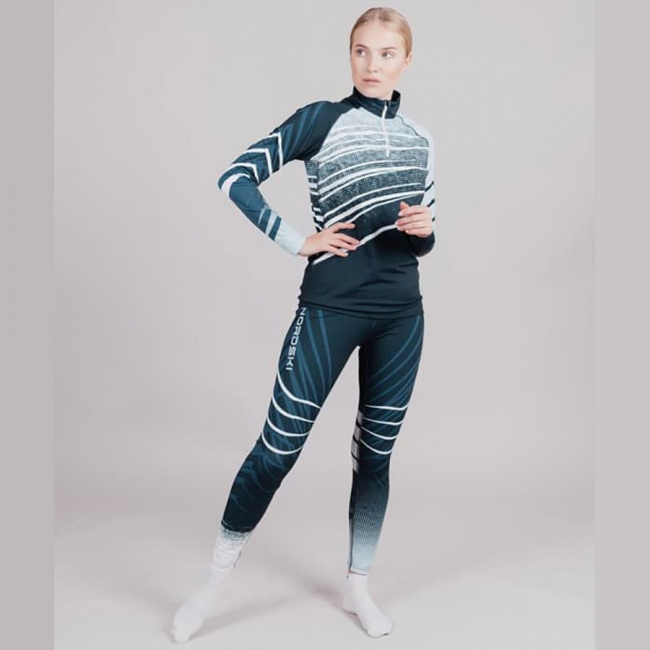 Гоночный костюм Nordski Jr.Pro (164, blue/pearl blue (9169671))