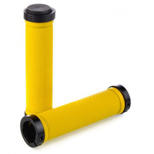 Грипсы Comiron LC-784154 с замками 130 мм (желтый/черный (9156729))
