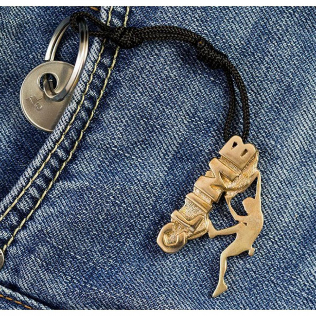 Брелок бронзовый ExJe Climb