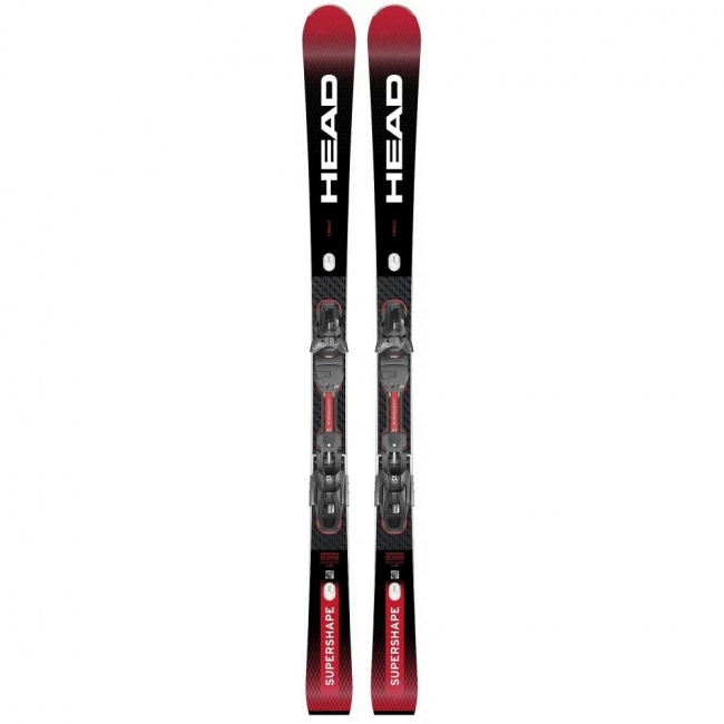 Лыжи Head /24-25/ Supershape e-Rally SW BB-PR + крепл. PRD 12 GW Brake 85 [F] (156, black-red (9177645))