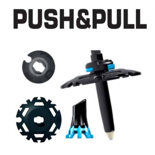 Палки трекинговые TSL Tour Alu Comp 3 Light Push&Pull