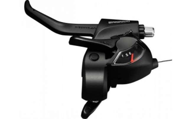 Шифтеры Shimano Tourney EF41 лев/прав. 3x7 ск. тр.+оплетк.