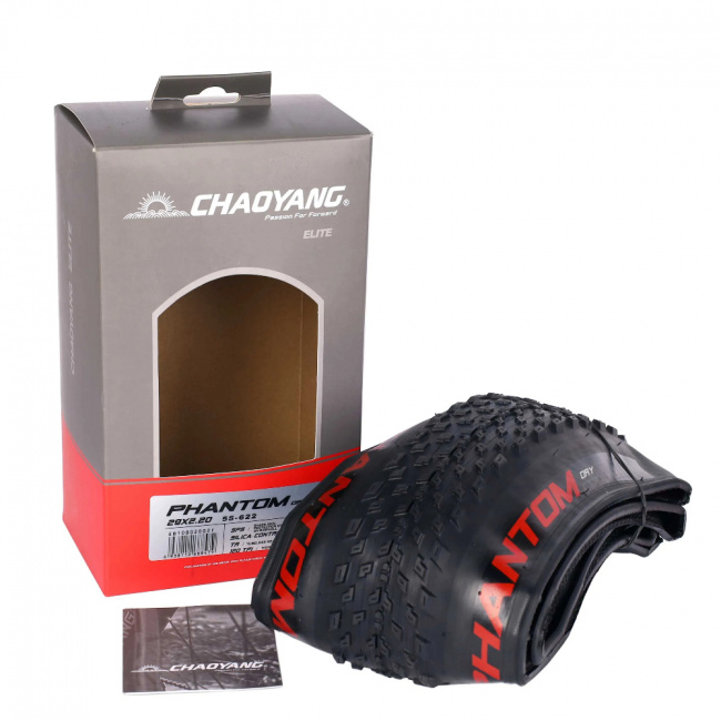 Покрышка Chaoyang 29Х2.2 PHANTOM DRY TLR/ SPS Silica Control 120TPI Black Foldable