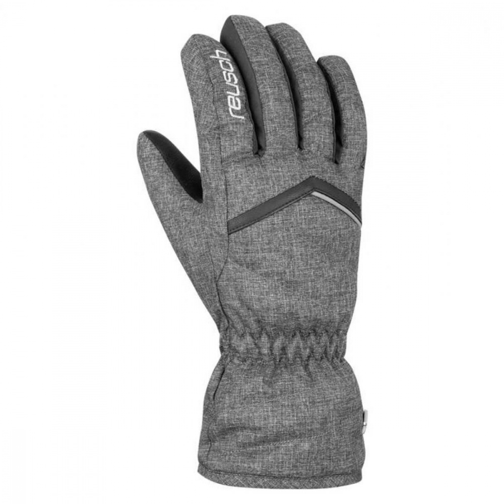 Перчатки Reusch Marisa жен. (7, black/black melange (9158265))