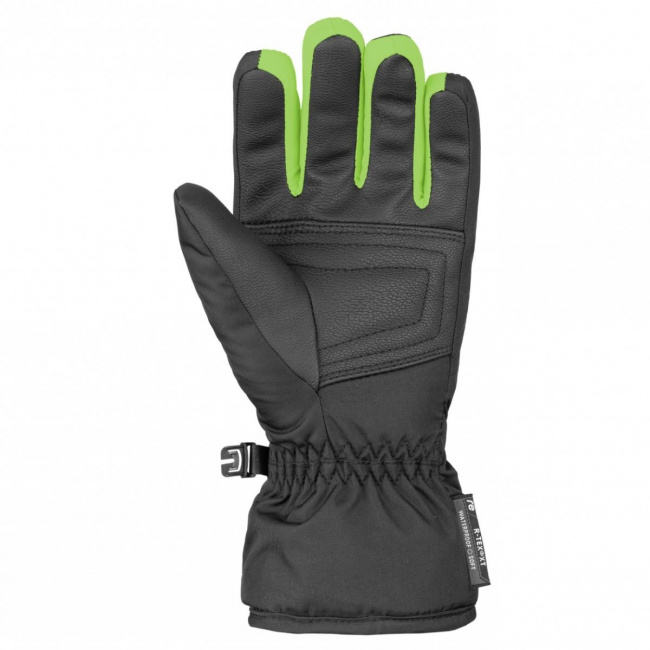 Перчатки Reusch Bennet R-Tex XT Junior (6.5, black/dress blue/neon green (9154227))