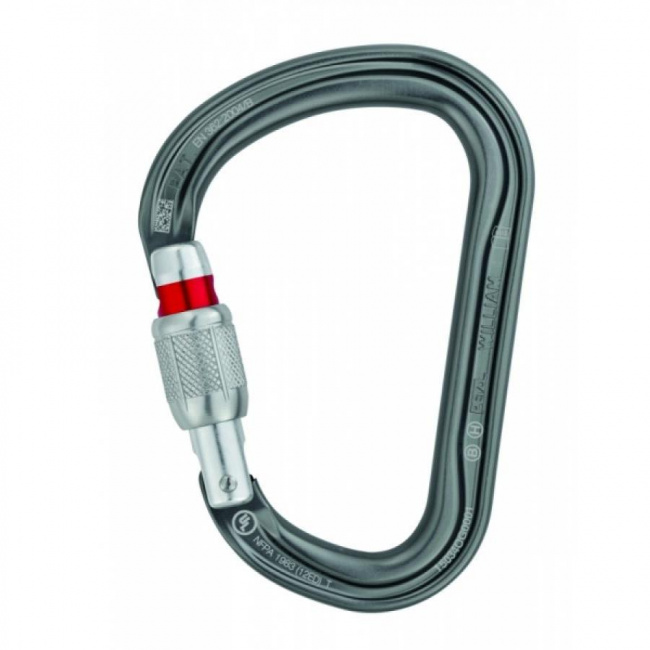 Карабин PETZL WILLIAM SCREW-LOCK